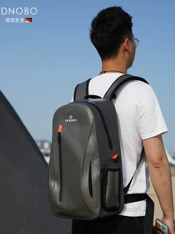 Outdoor Multifunctional Airtight Waterproof Backpack, 24L Large Capacity, Abrasion-Resistant, for Hiking, Climbing, Travel