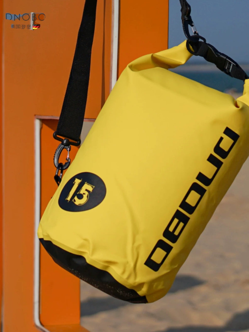 Outdoor Portable Folding Waterproof Dry Bag, 5L and 15L, for Swimming, Drifting, Gym, Sports Storage