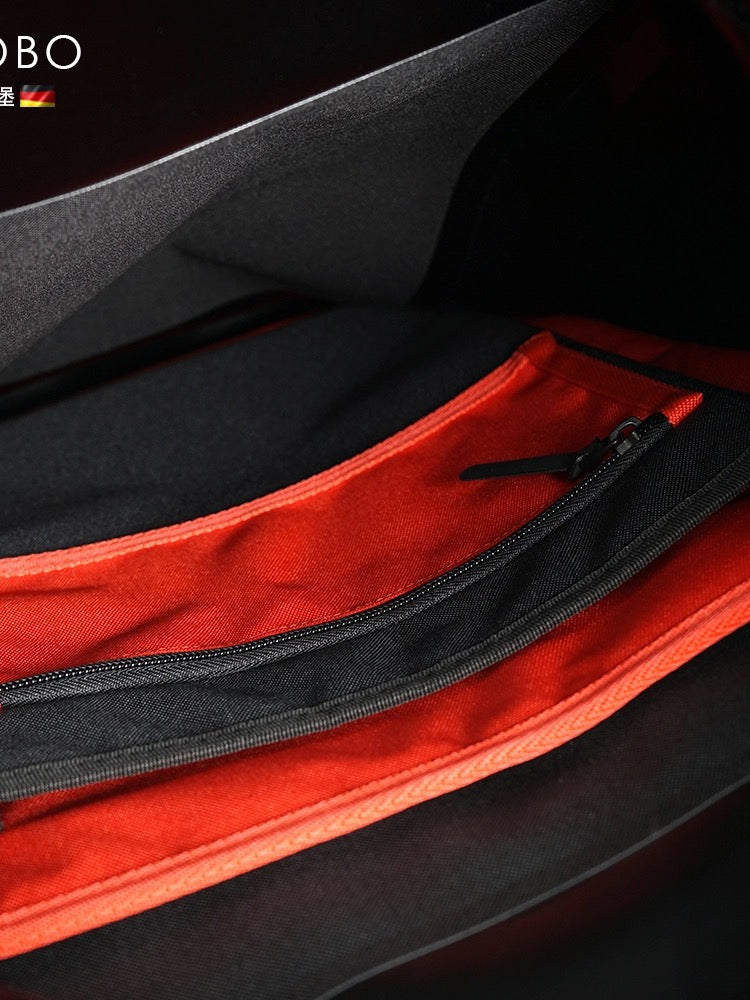 Waterproof 16L Backpack, Simple & Stylish, for Outdoor & Daily Commute, Wear-resistant & Dirt-resistant, Foldable Flap Backpack