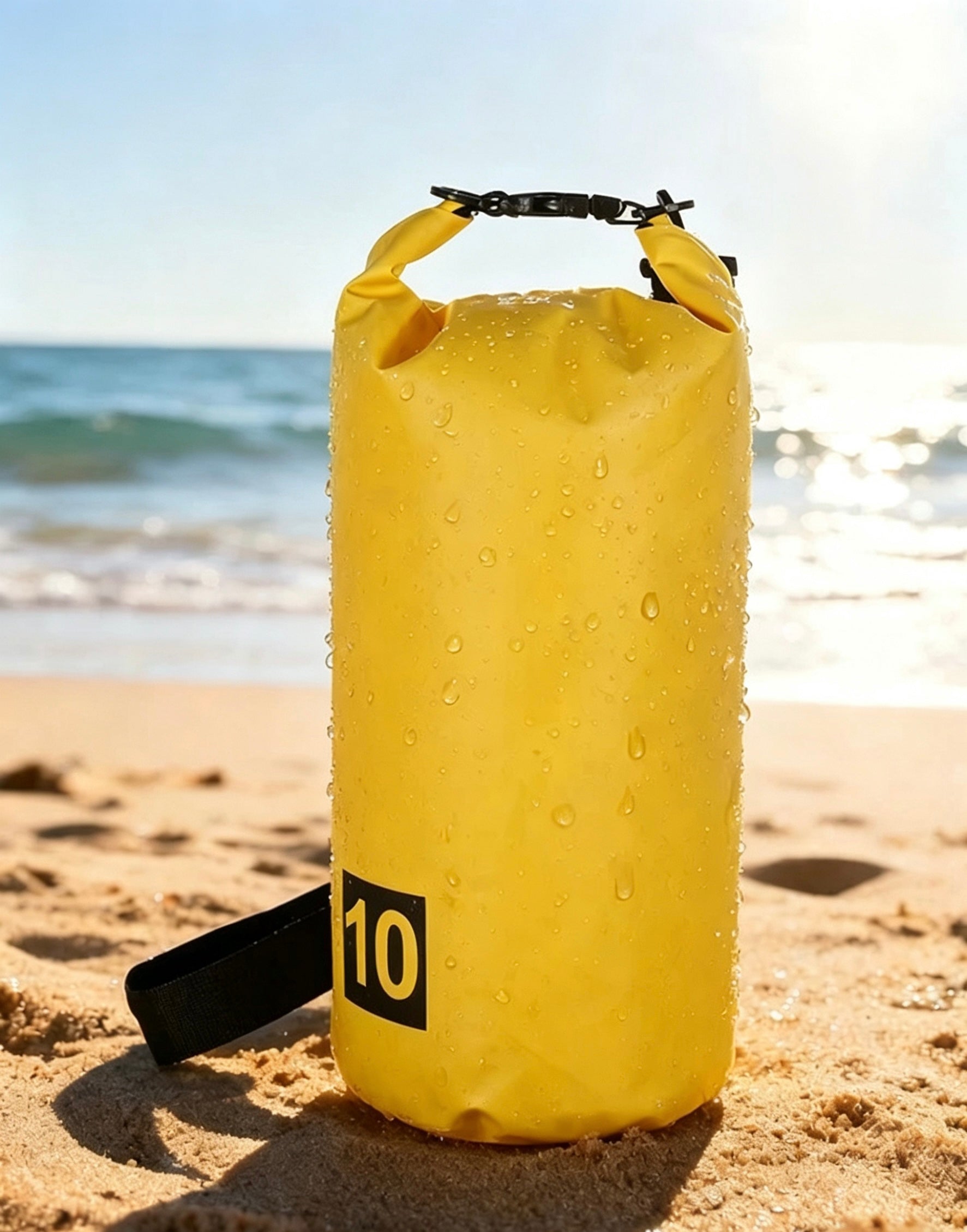 Outdoor Portable Folding Waterproof Dry Bag, 10L, for Swimming, Drifting, Gym and Sports Storage
