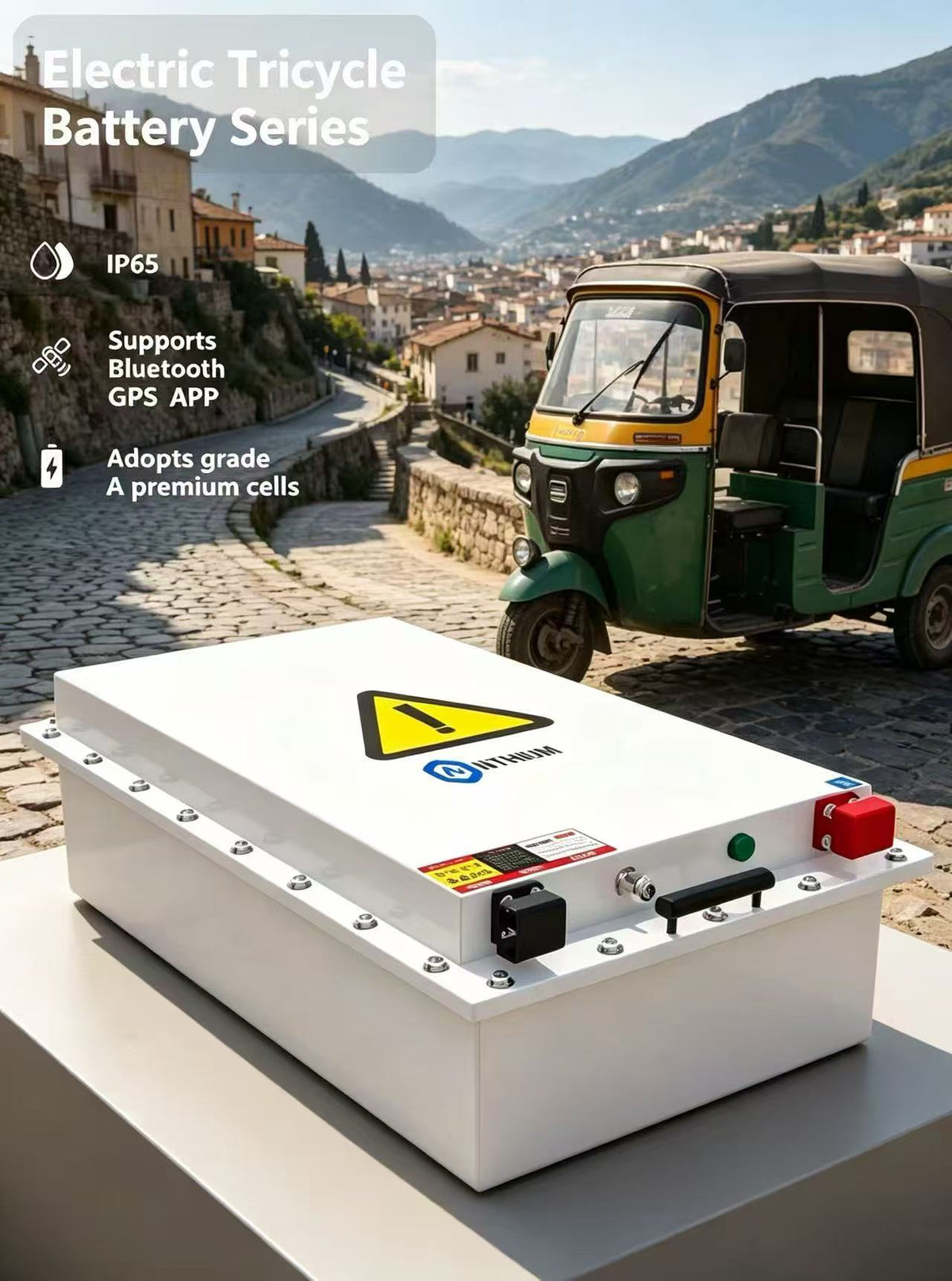 Electric Tricycle Battery Series