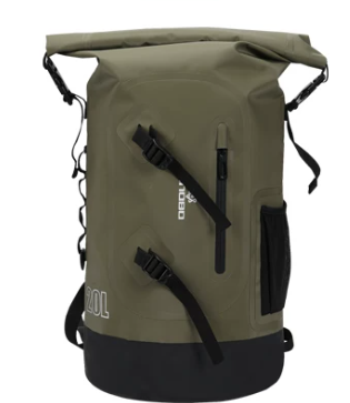 Waterproof 20L Backpack for Men and Women, Large Capacity Roll-Top Travel Sports Bag for Outdoor Activities Such As Surfing, Rafting and Water Sports