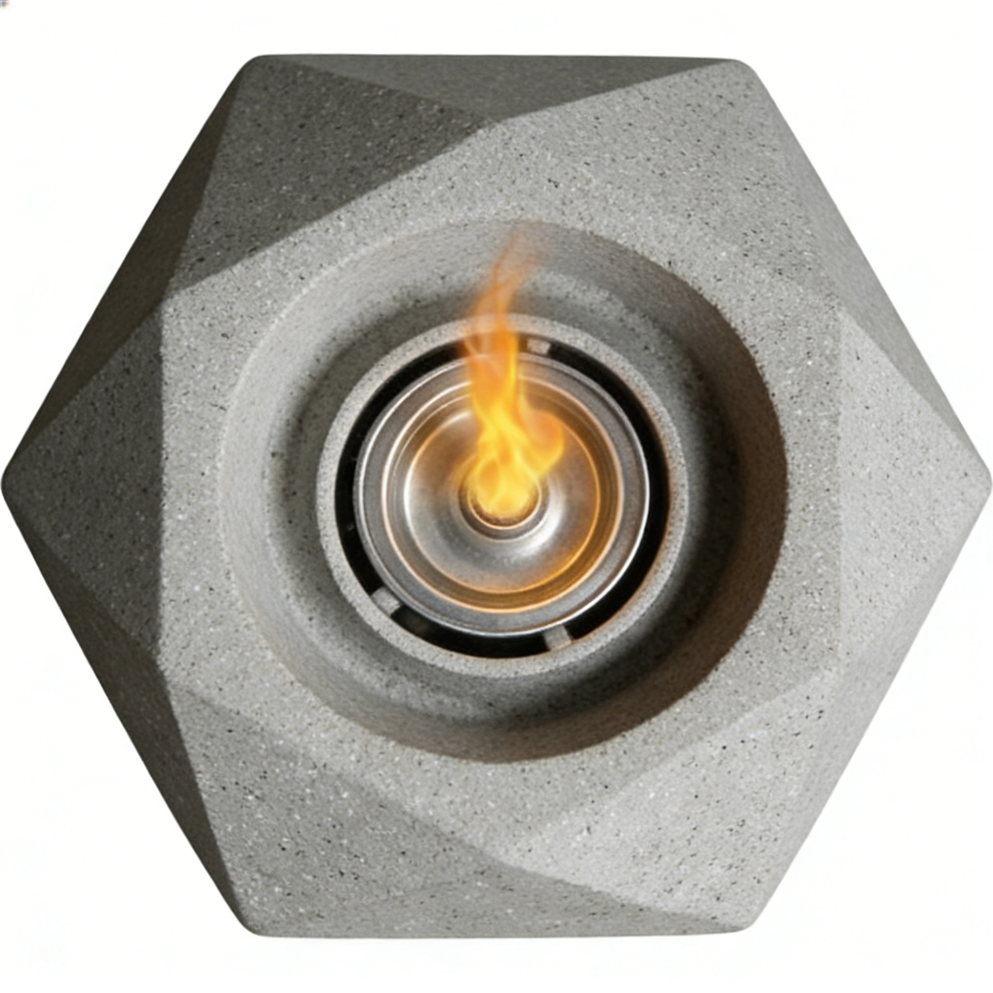 Modern Black Tabletop Fire Bowl（no alcohol） – 29x25x12.5cm Portable Ethanol Fire Pit