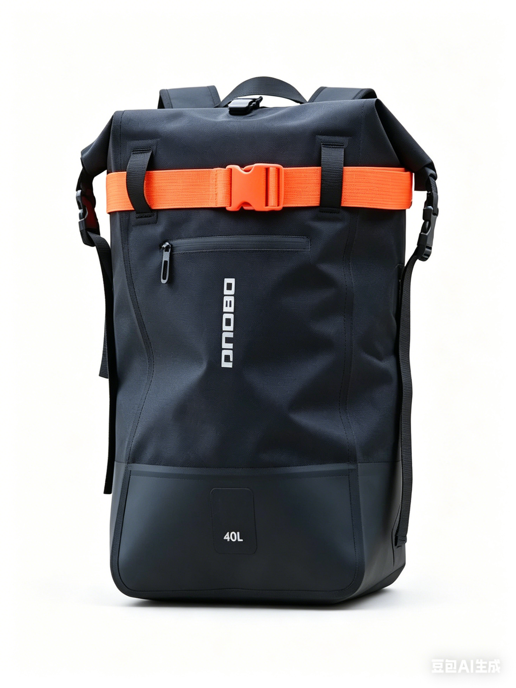 Outdoor Waterproof Backpack, 40L Large Capacity, Hiking Cycling Travel Daypack, Double Shoulder Bag for Men