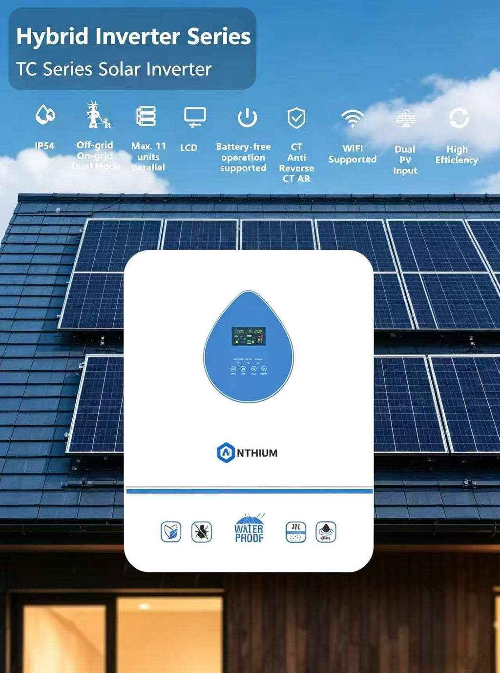 Hybrid Inverter Series / TC Series Solar Inverter