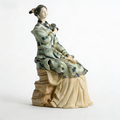 Heart Soars Chinese Traditional Lady Figurine Sculpture, Decorative Art Statue, 11x8.5x31 CM