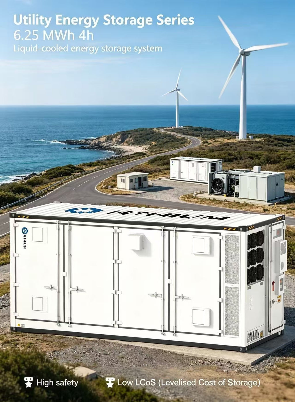 Utility Energy Storage Series 6.25 MWh 4h