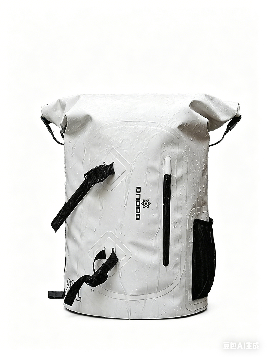 Waterproof 20L Backpack for Men and Women, Large Capacity Roll-Top Travel Sports Bag for Outdoor Activities Such As Surfing, Rafting and Water Sports