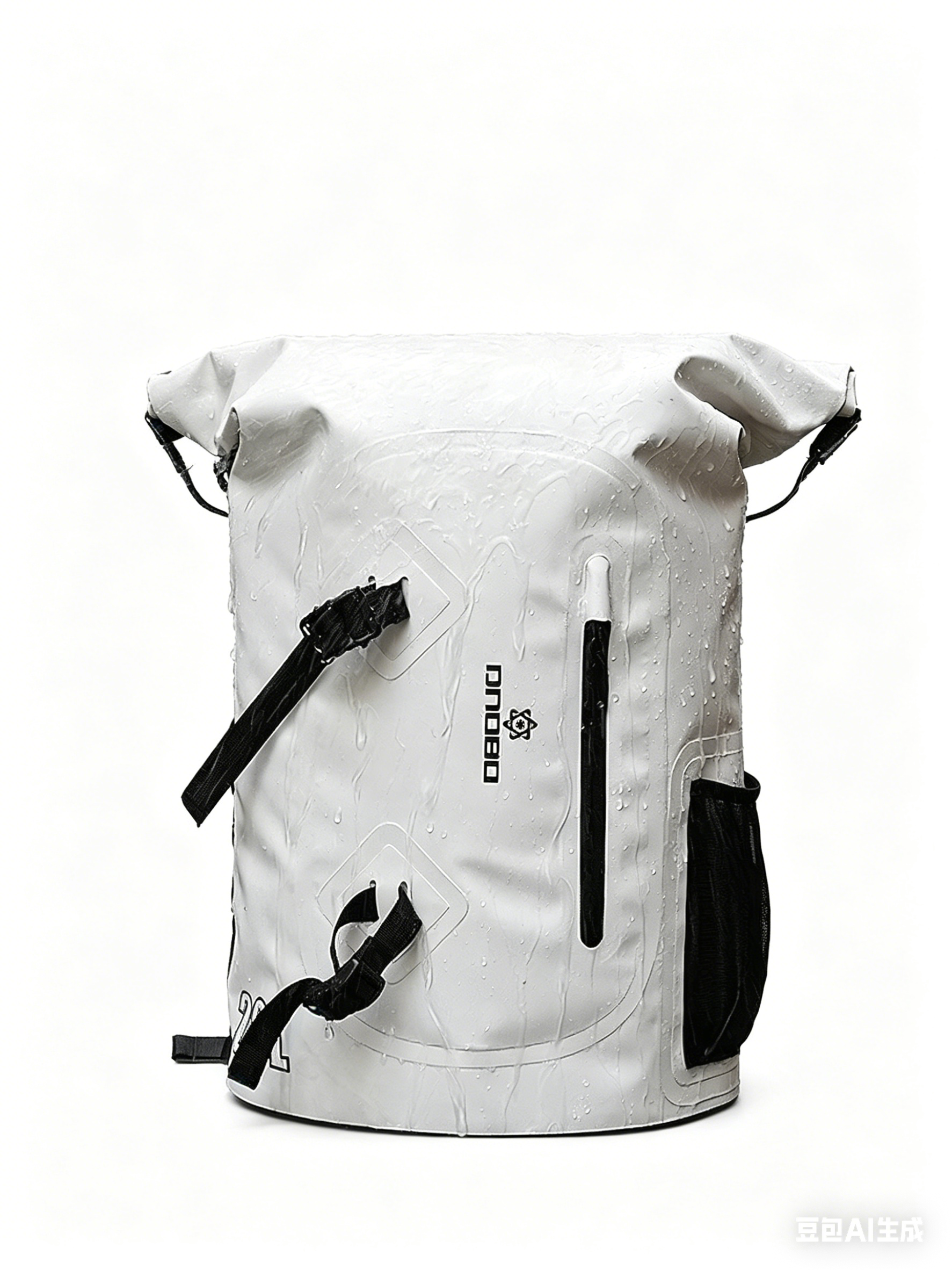 Waterproof 20L Backpack for Men and Women, Large Capacity Roll-Top Travel Sports Bag for Outdoor Activities Such As Surfing, Rafting and Water Sports