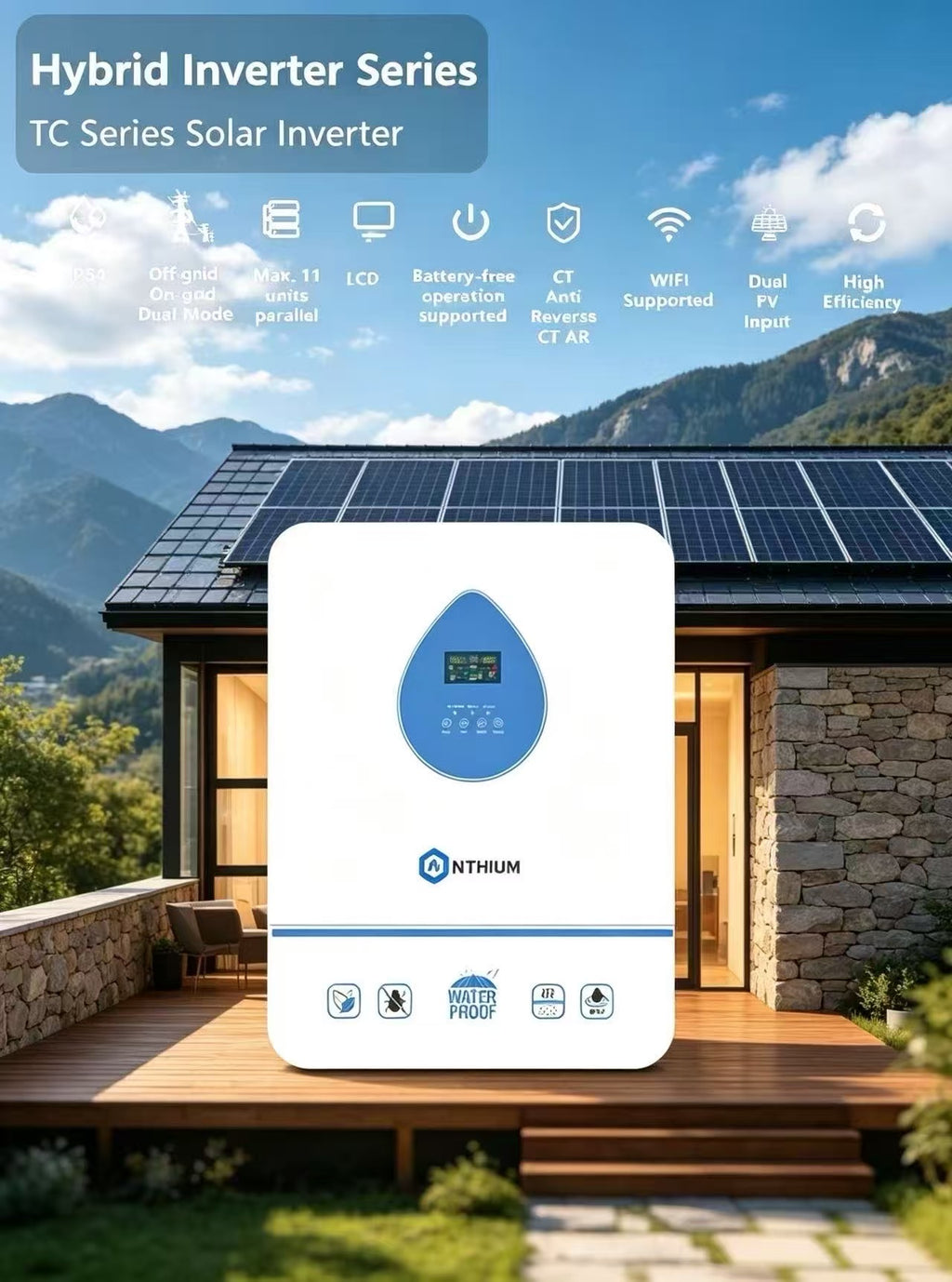 Hybrid Inverter Series / TC Series Solar Inverter