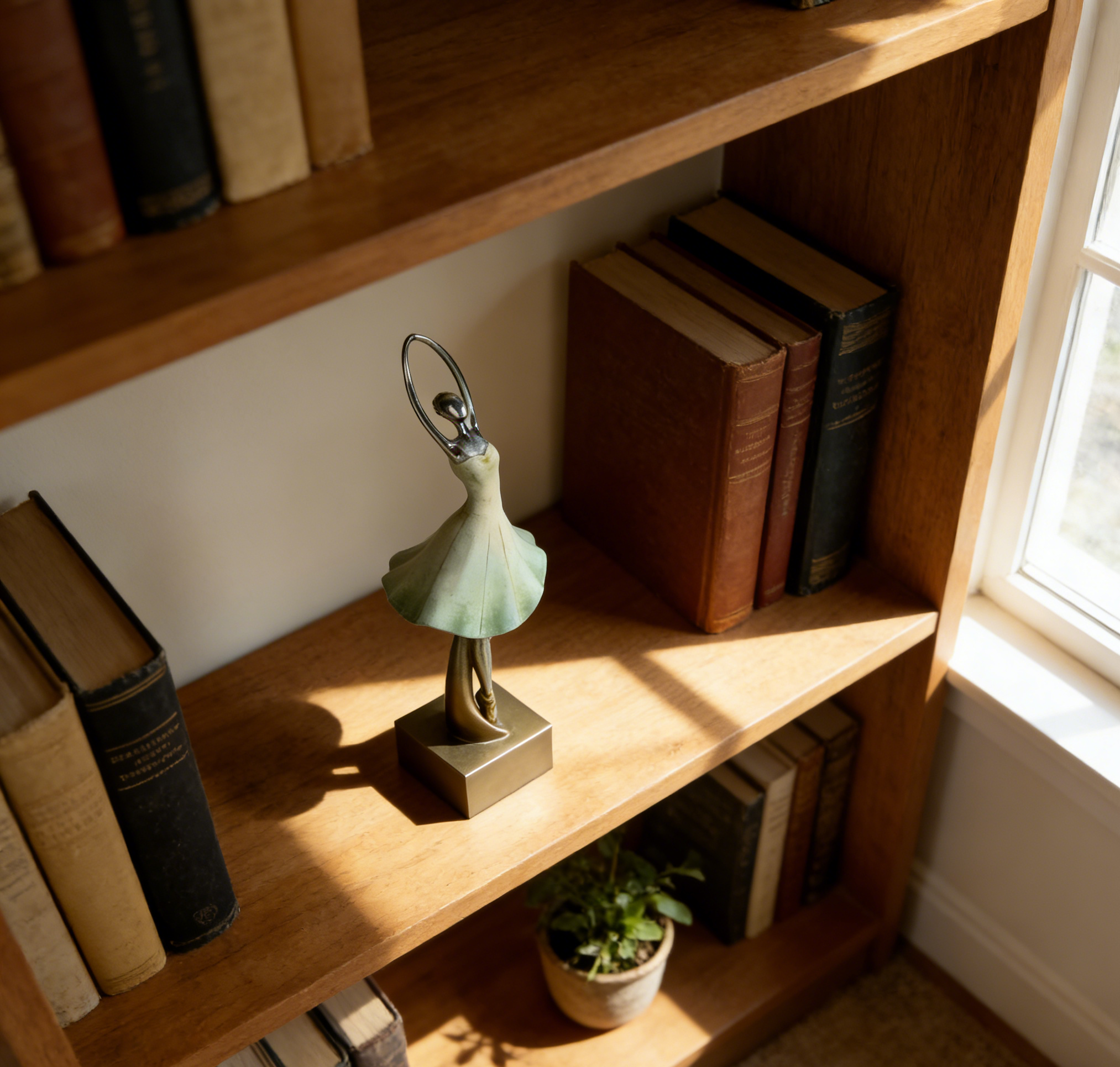 🩰 Elegant Ballerina Sculpture | Modern Art Home Decor Figurine for Living Room & Bedroom